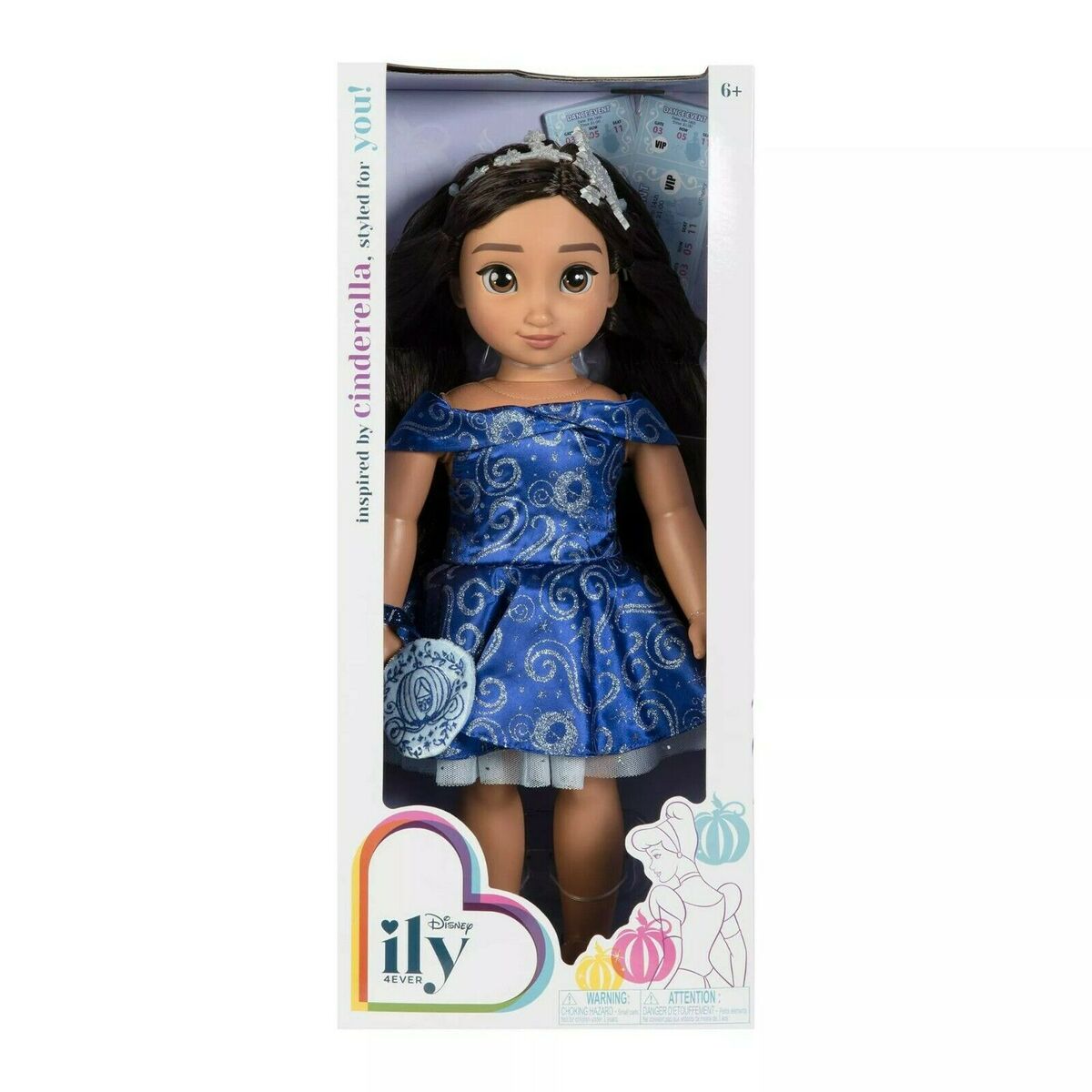 Muñeca Ily Versión Cenicienta de Disney 45cm 968649