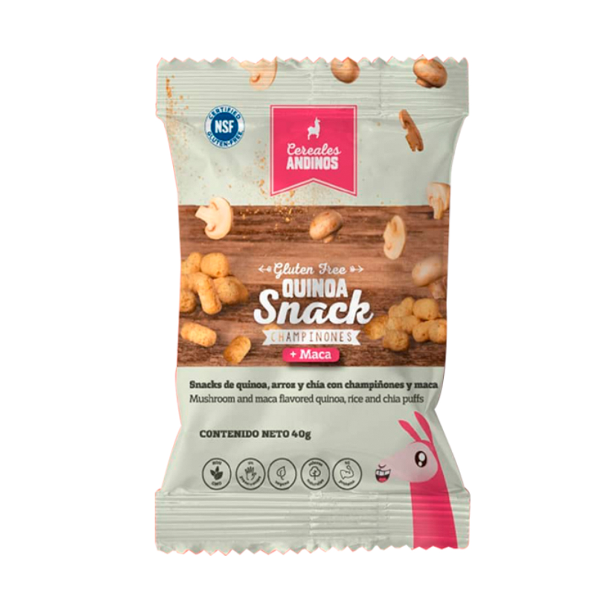 Snack Quinoa Campino Cereales Andinos 40g 969840