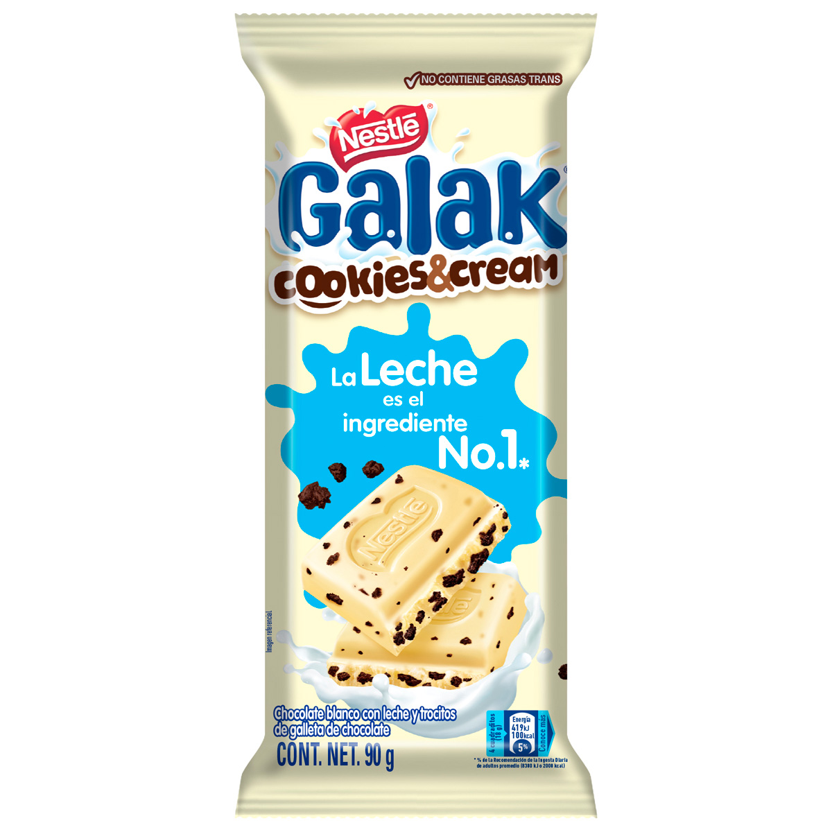 Chocolate Cookies & Cream Galak 90g 970662