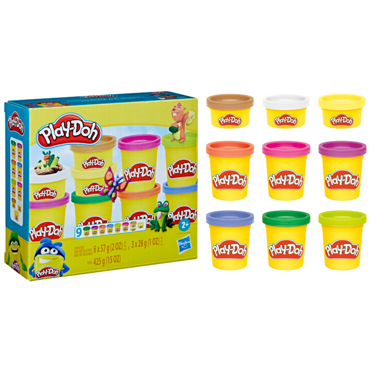 Ceras Blandas de 12 Colores Variados Para Niños Play Doh CYP Brands - Play  Doh - Juguetería - Ceras Blandas de 12 Colores Variados Para Niños