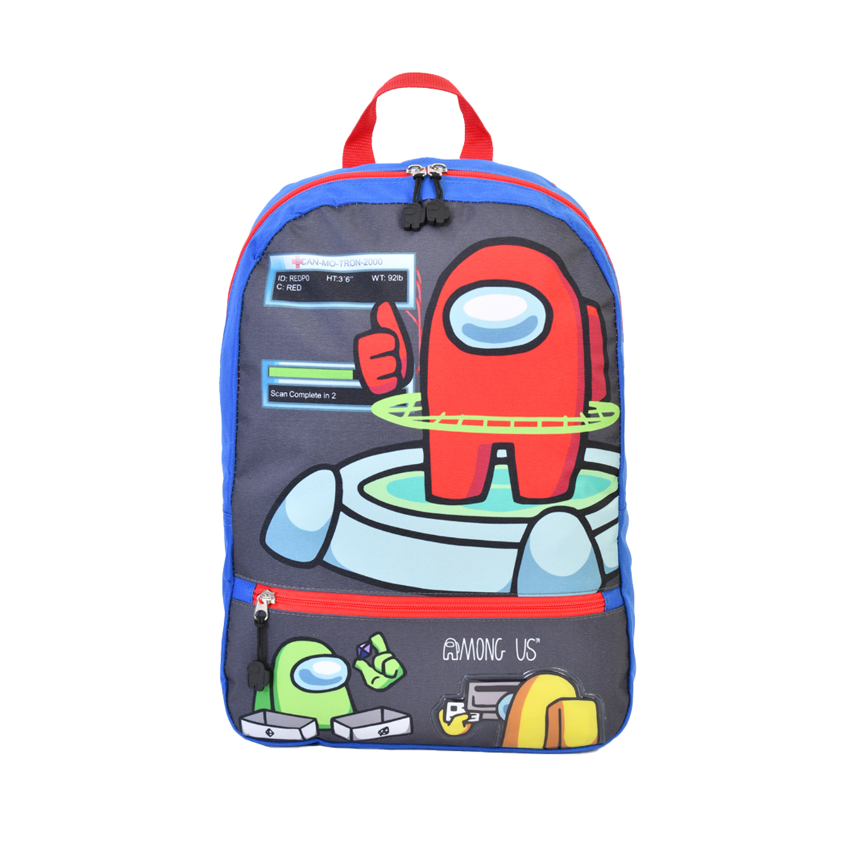 Mochila Among Us Azul con Roja 970845