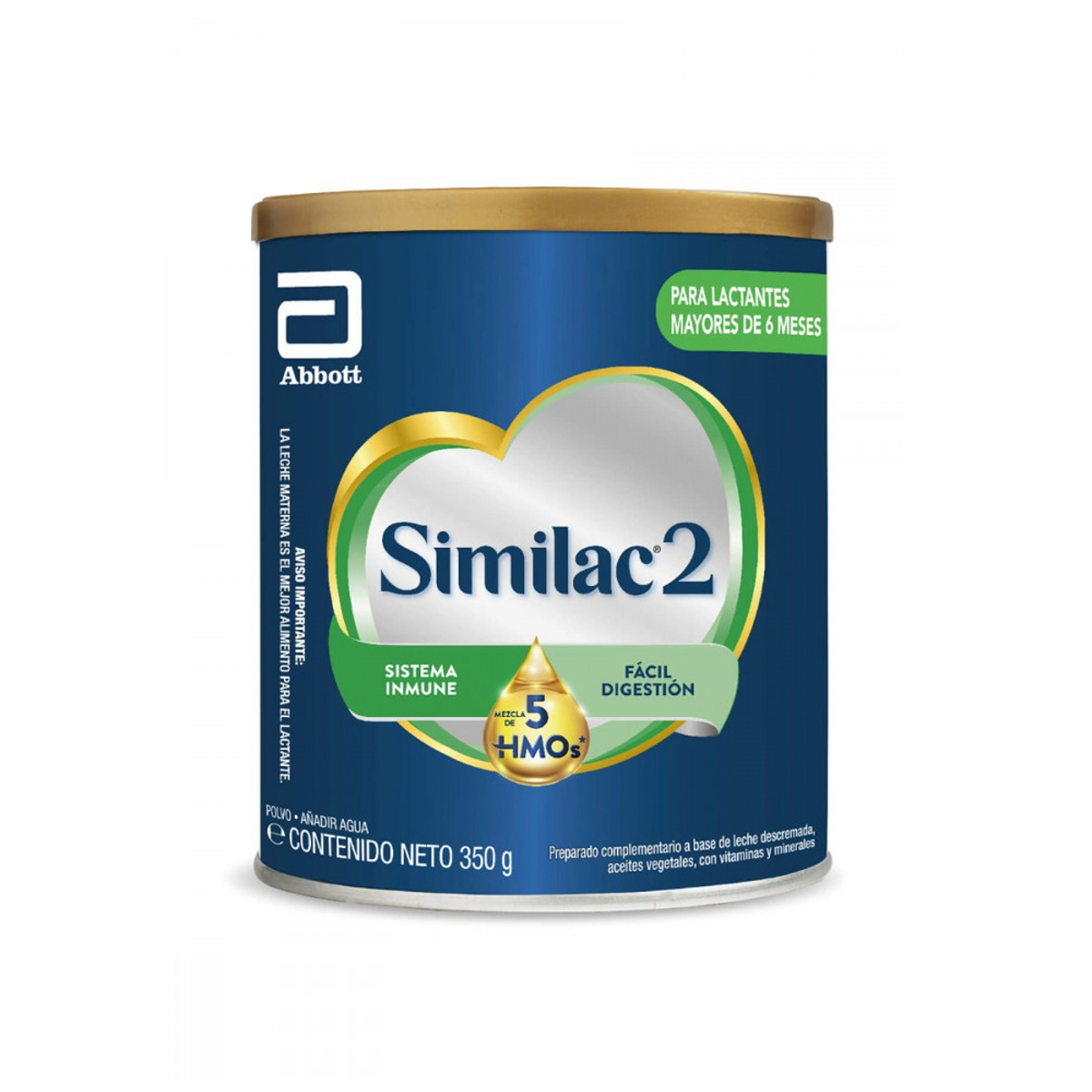 Leche Similac 2 Con Mezcla De 5hmos 350g 975010