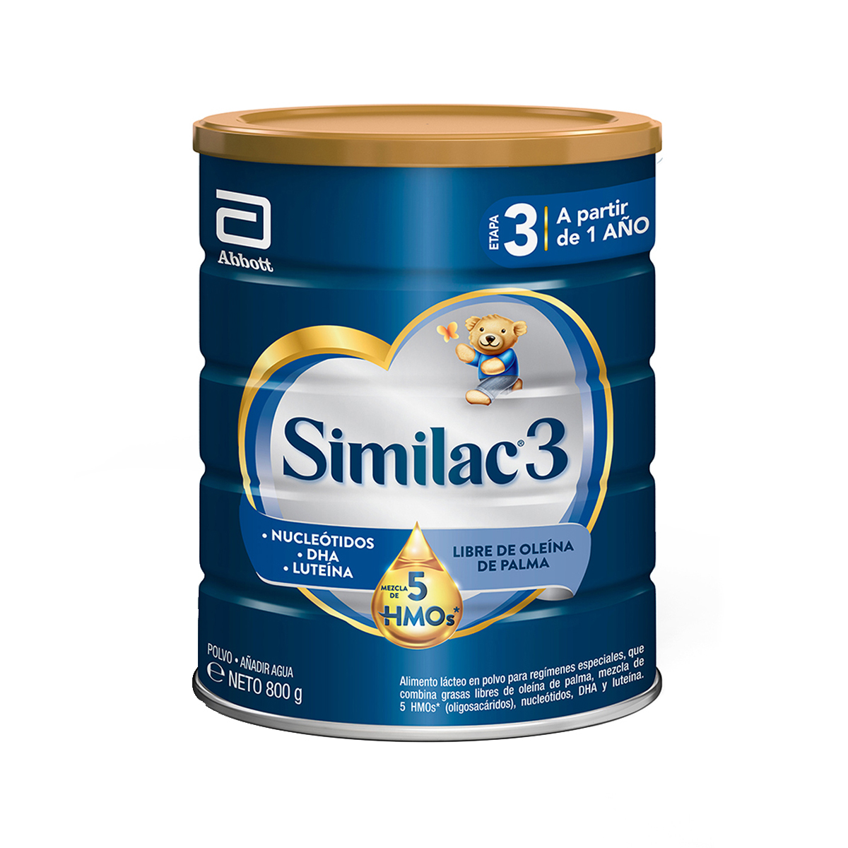 Leche Similac 3 Con Mezcla De 5hmos 800g 975012