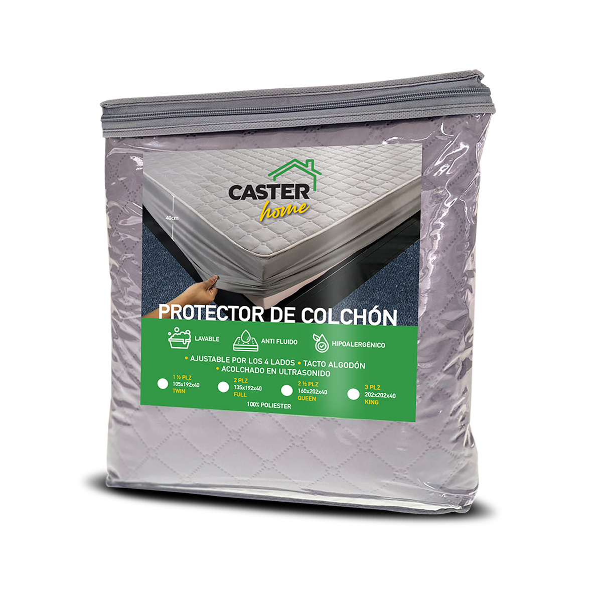 Said Protector De Colchon Standard 2 Plazas