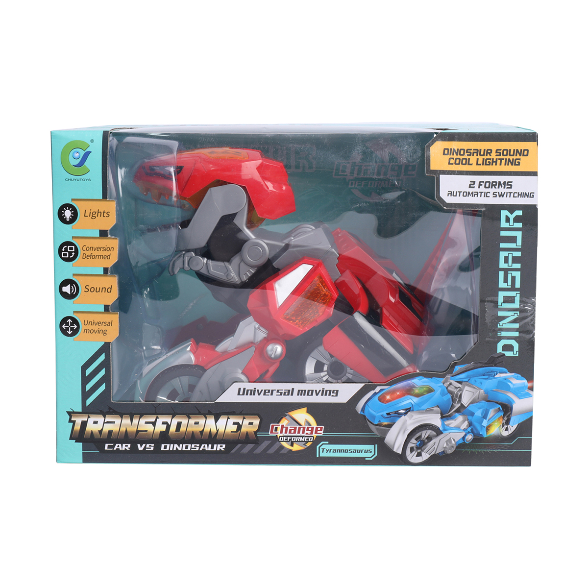 Juguete Dinosaurio Transformable En Coche – Mecánico Y Magnético, De ABS, 20.3x14.2x15 Cm, 120g, Para Niños Y Niñas, Regalo Creativo Y Educativo