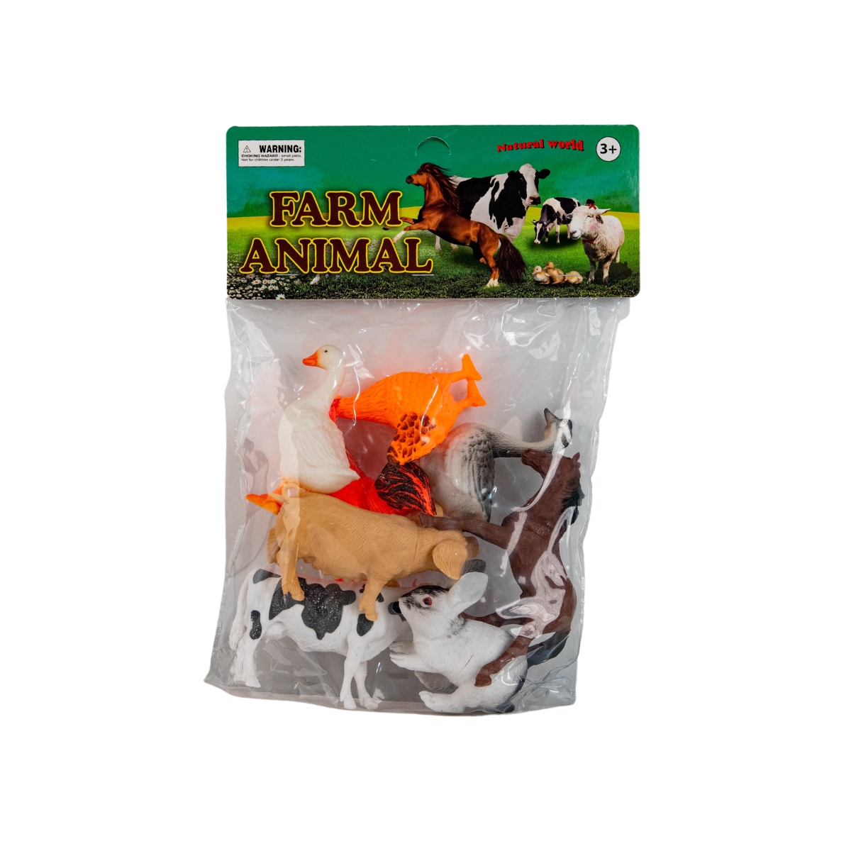 SET ANIMALES GRANJA 8UDS