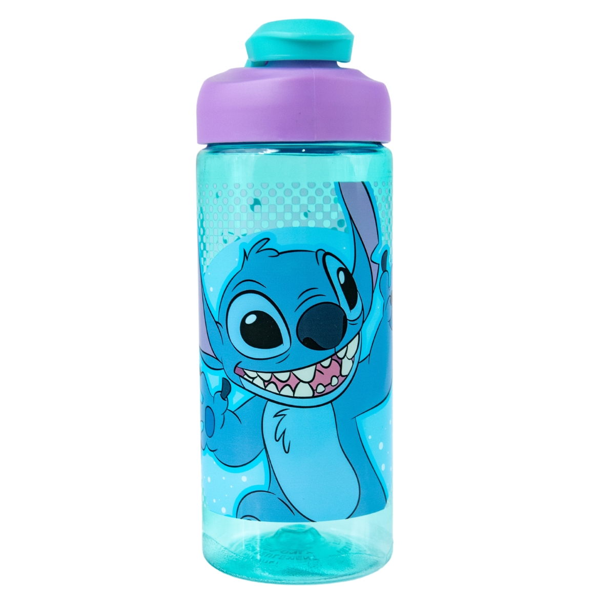 Disney Stitch Surf n Turf - Botella de agua de aluminio verde azulado