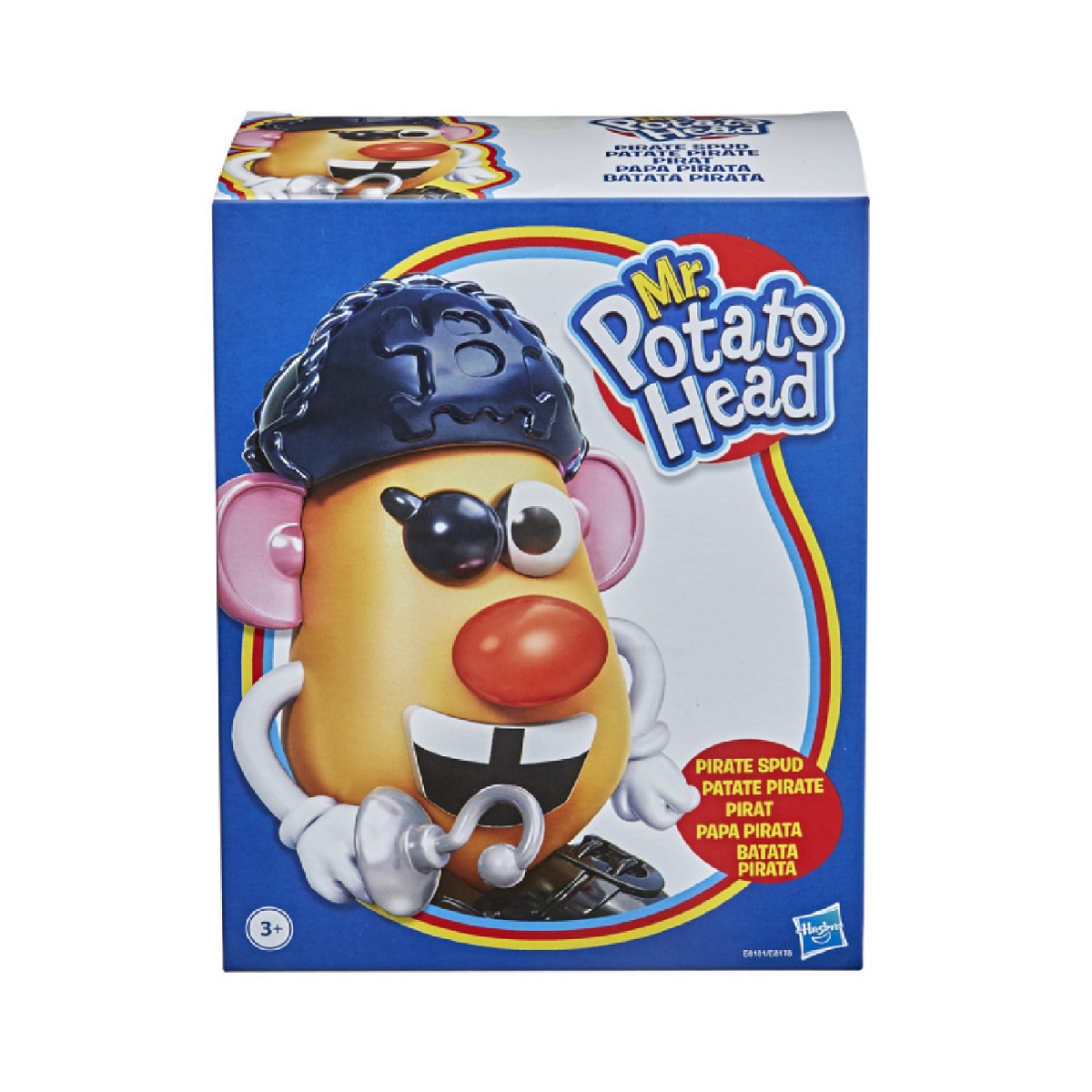 Mr. Potato Head Lot of 50 Pieces Parts Accessories Hats Shoes Plus Container