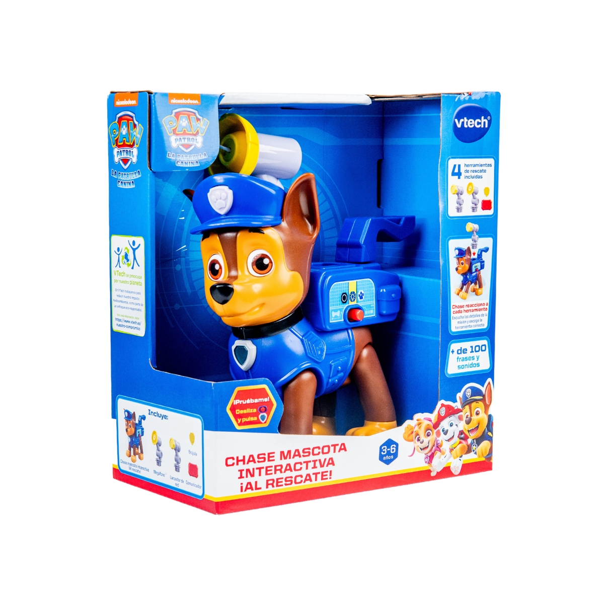 VTech - Chase mascota interactiva ¡Al rescate! Patrulla Canina