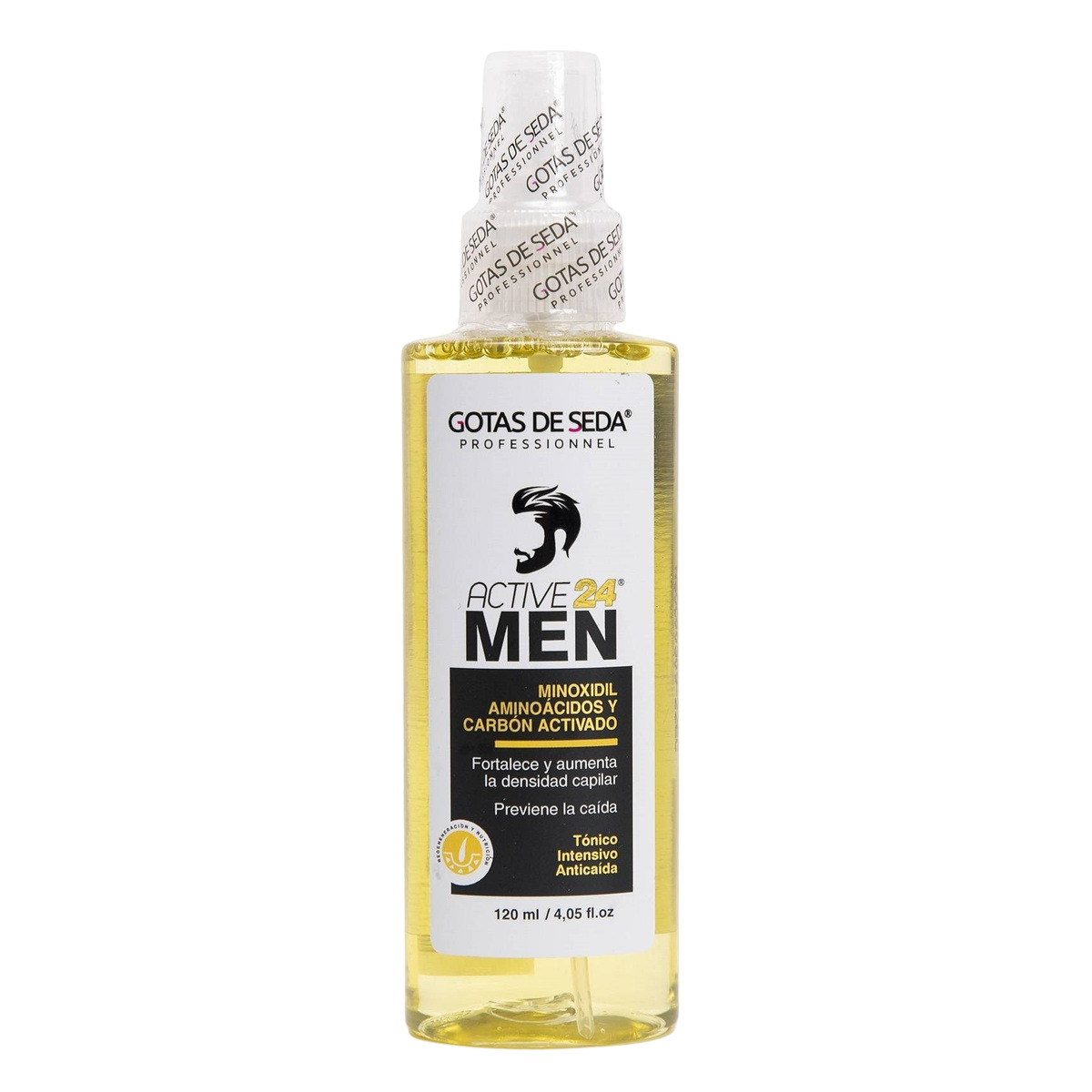 Tónico Capilar Gotas de Seda Anticaída Active 24 Men 120ml 985731