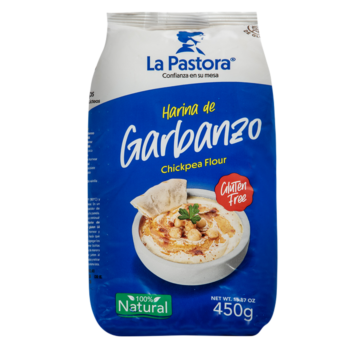 Harina de Garbanzo La Pastora 450g 986081
