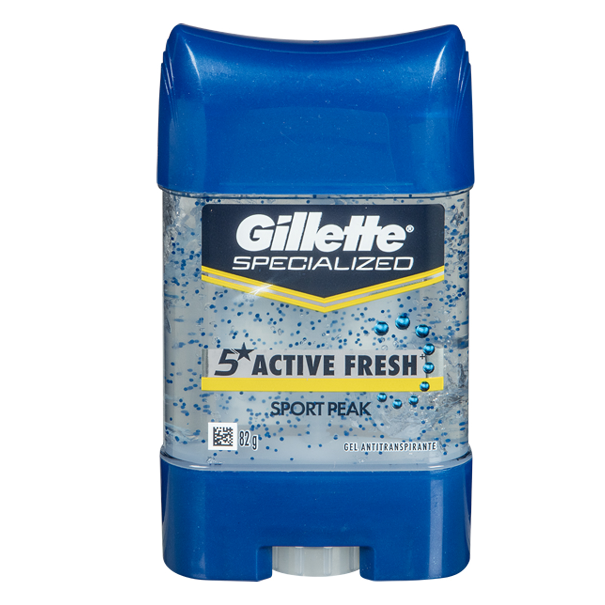 Antitranspirante en gel Gillette Specialized antibacterial invisible 82 g