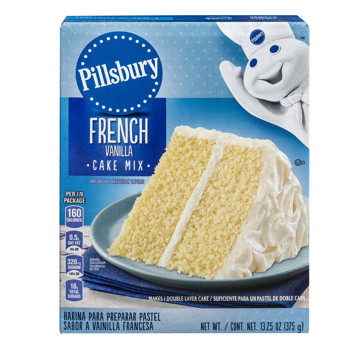 Mezcla Para Pastel Pillsbury Vainilla G