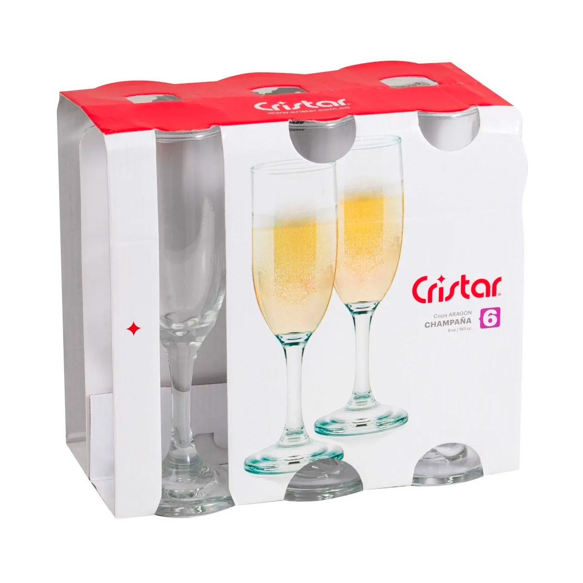 Set Copas Champagne Classic Cristal X 6 Pzas. - FERRAND
