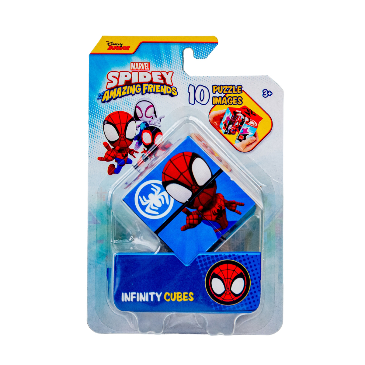 Cubo Rompecabeza Spider Man Avengers De Marvel