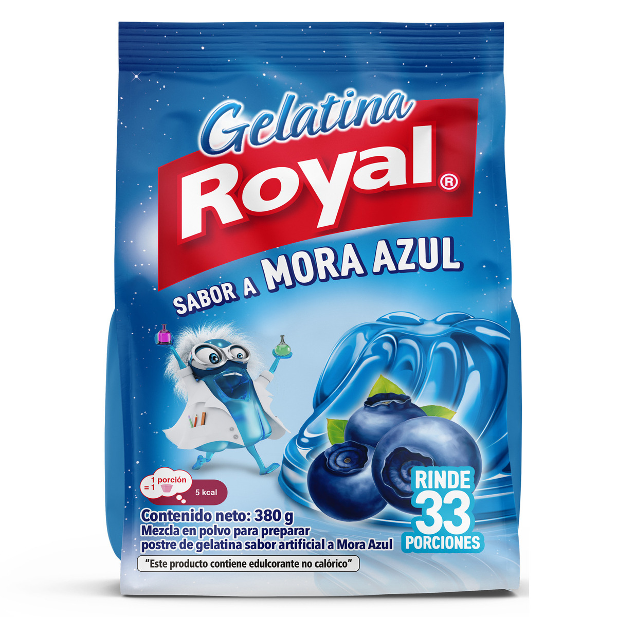 Gelatina Royal Mora Azul 380g 990920