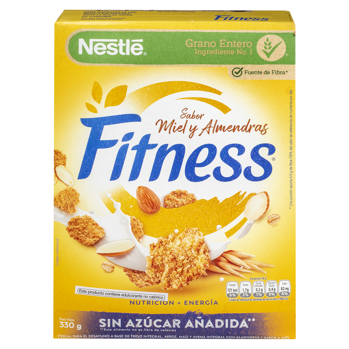 Cereal Fitness Nestlé Miel Y Almendras 330g 1003428