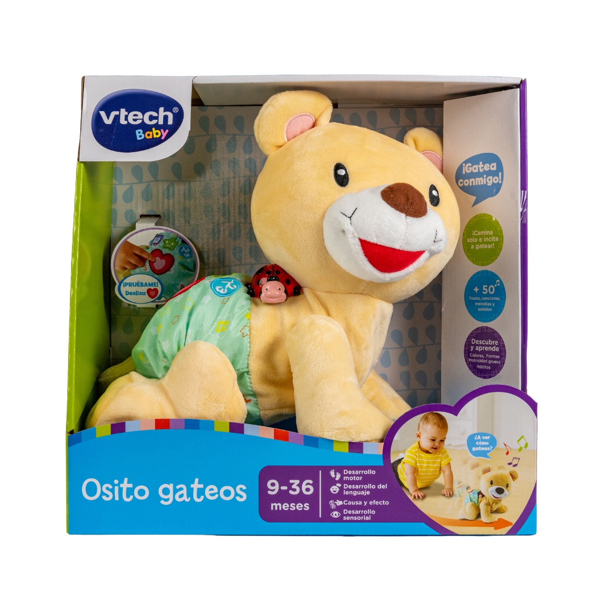 Juguete Infantil Vtech Baby Osito Gateos - 1005433