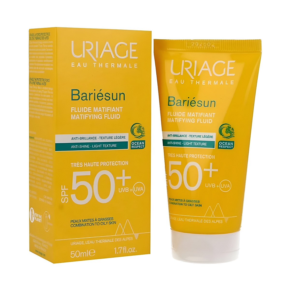 Protector Solar Facial Uriage Eau Thermale Bari sun Fluido Matificante protector-solar-facial-uriage-eau-thermale-bari-sun-fluido-matificante