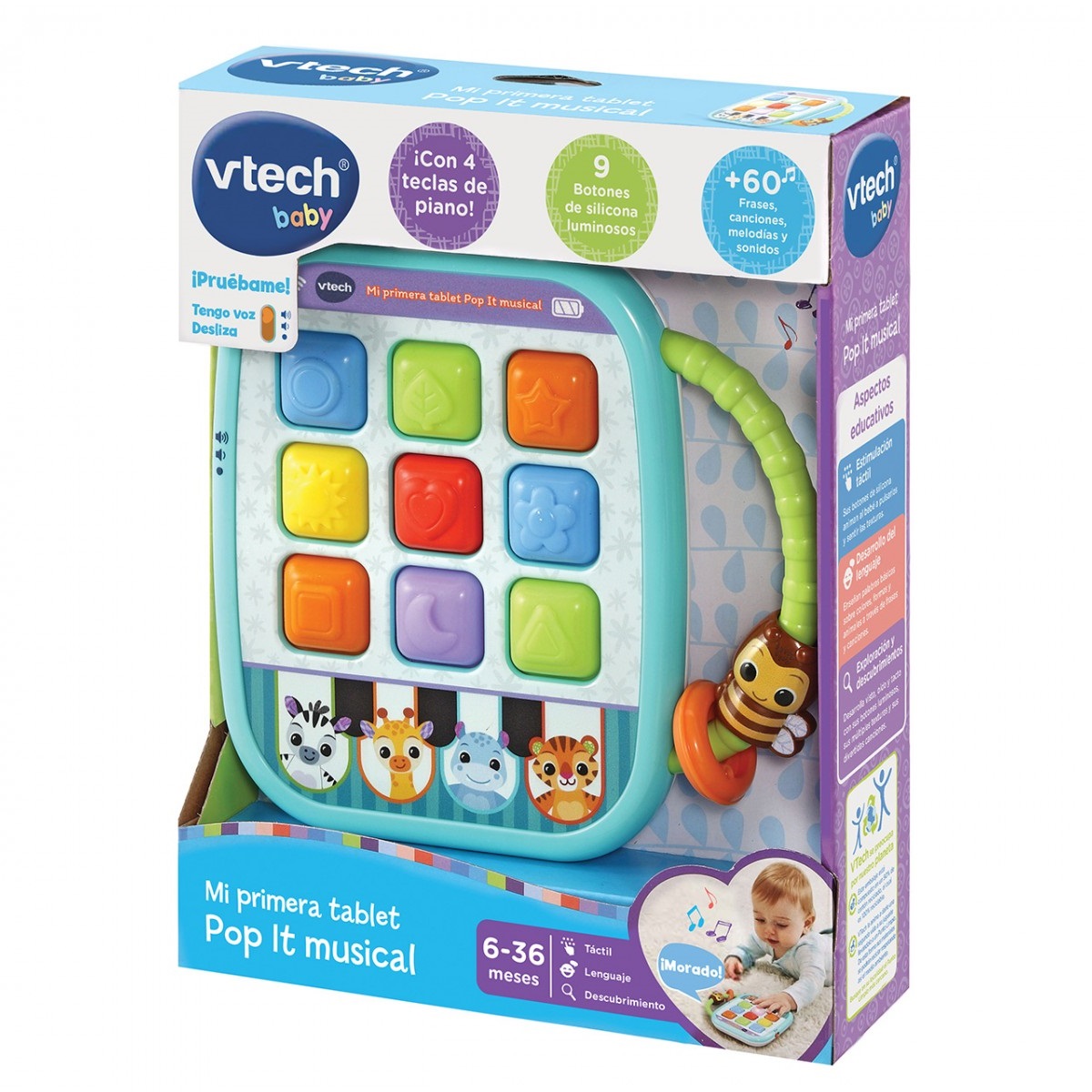 Mi Primera Tablet Vtech Pop It Musical - 1017063
