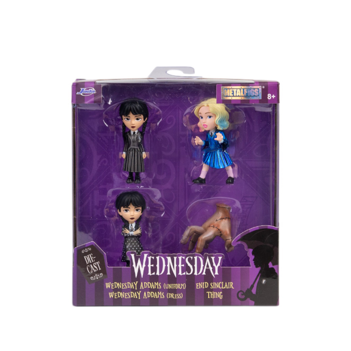 Set 4 Figuras Metal Figs Wednesday 6cm 1024102 