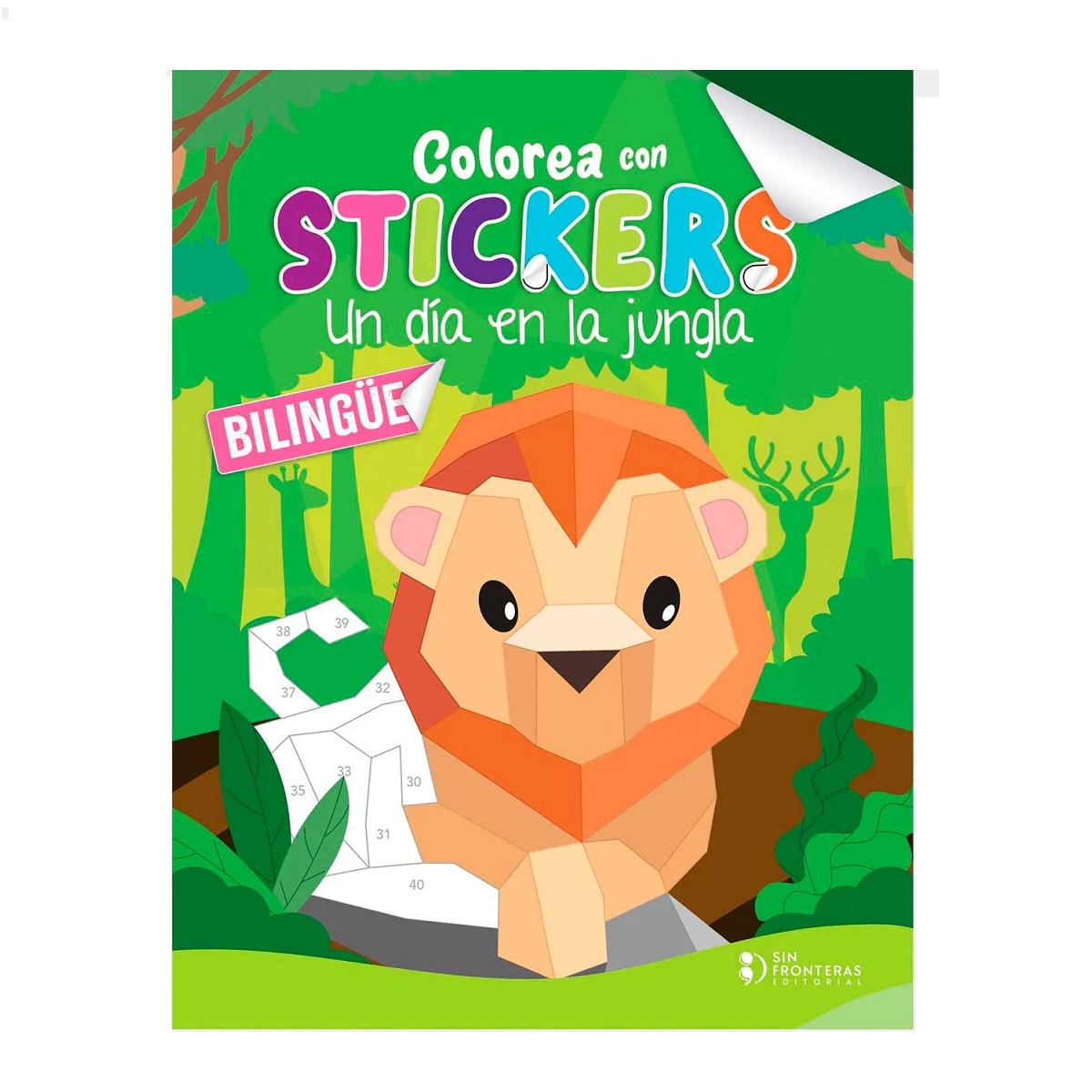 Libro para Colorear Animales de la Jungla - 1019837