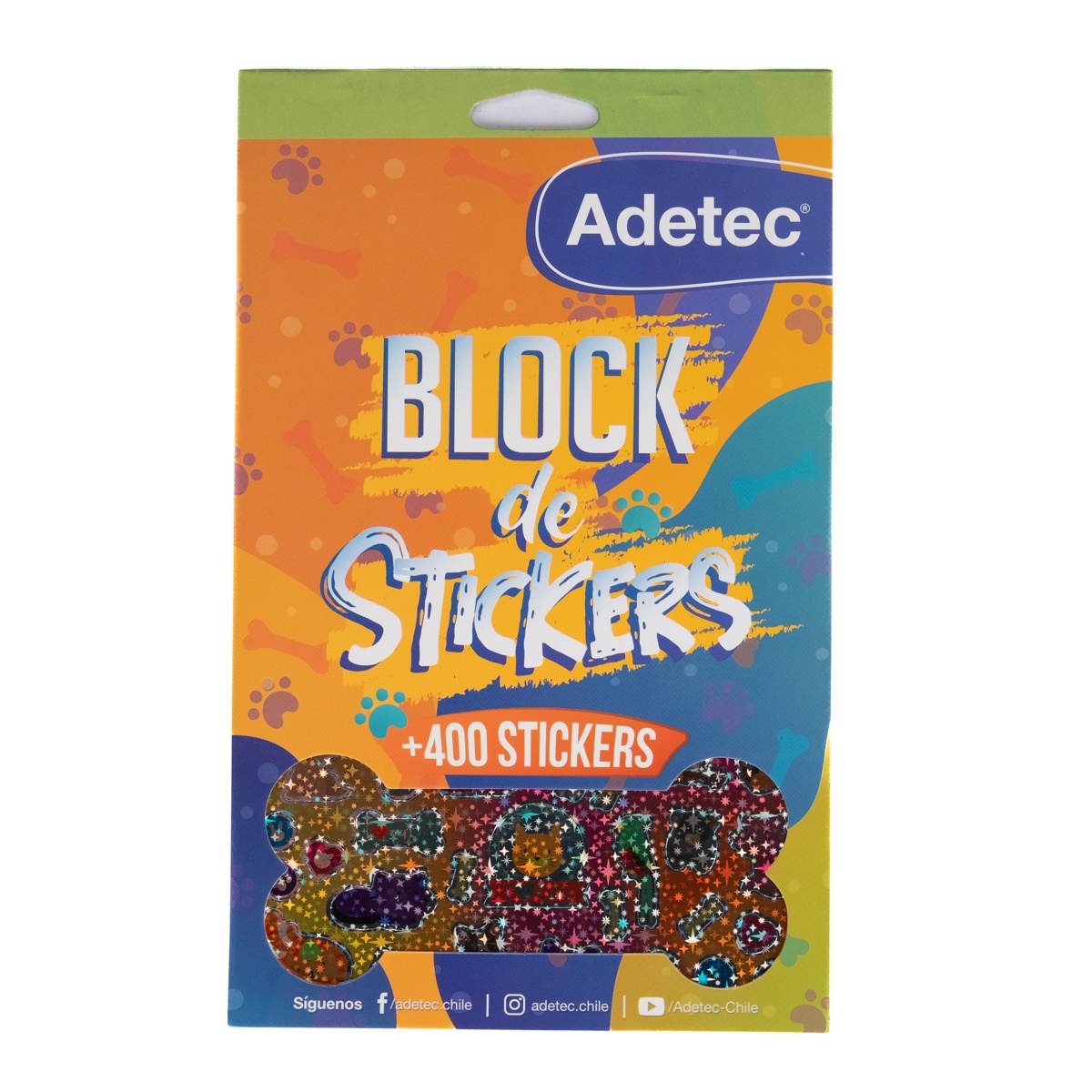 Set 400 Stickers Adetec Mascotas - 1021029