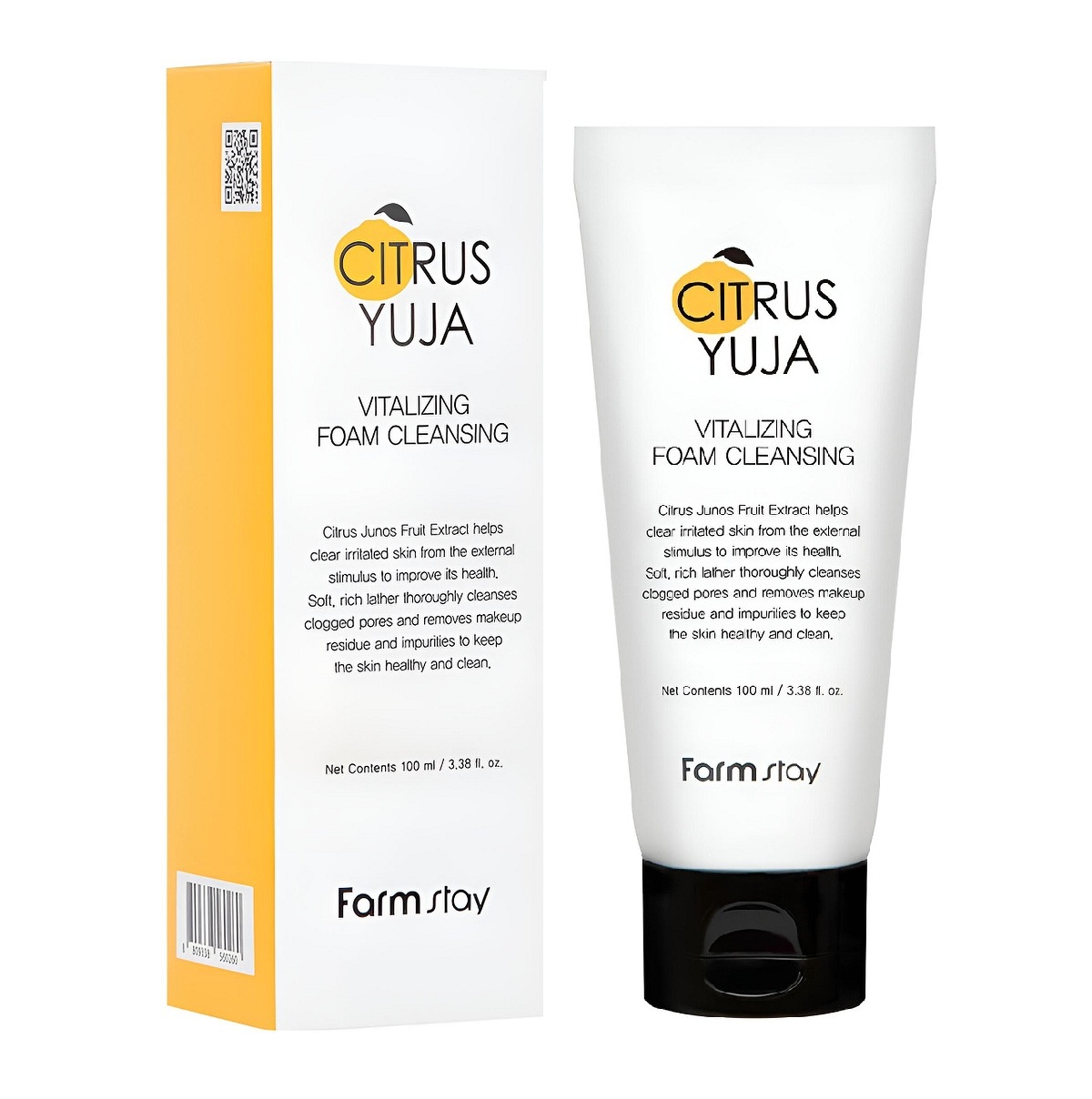 Espuma Limpiadora Facial Citrus Yuja Vitalizing Foam Cleansing 100 ml ...