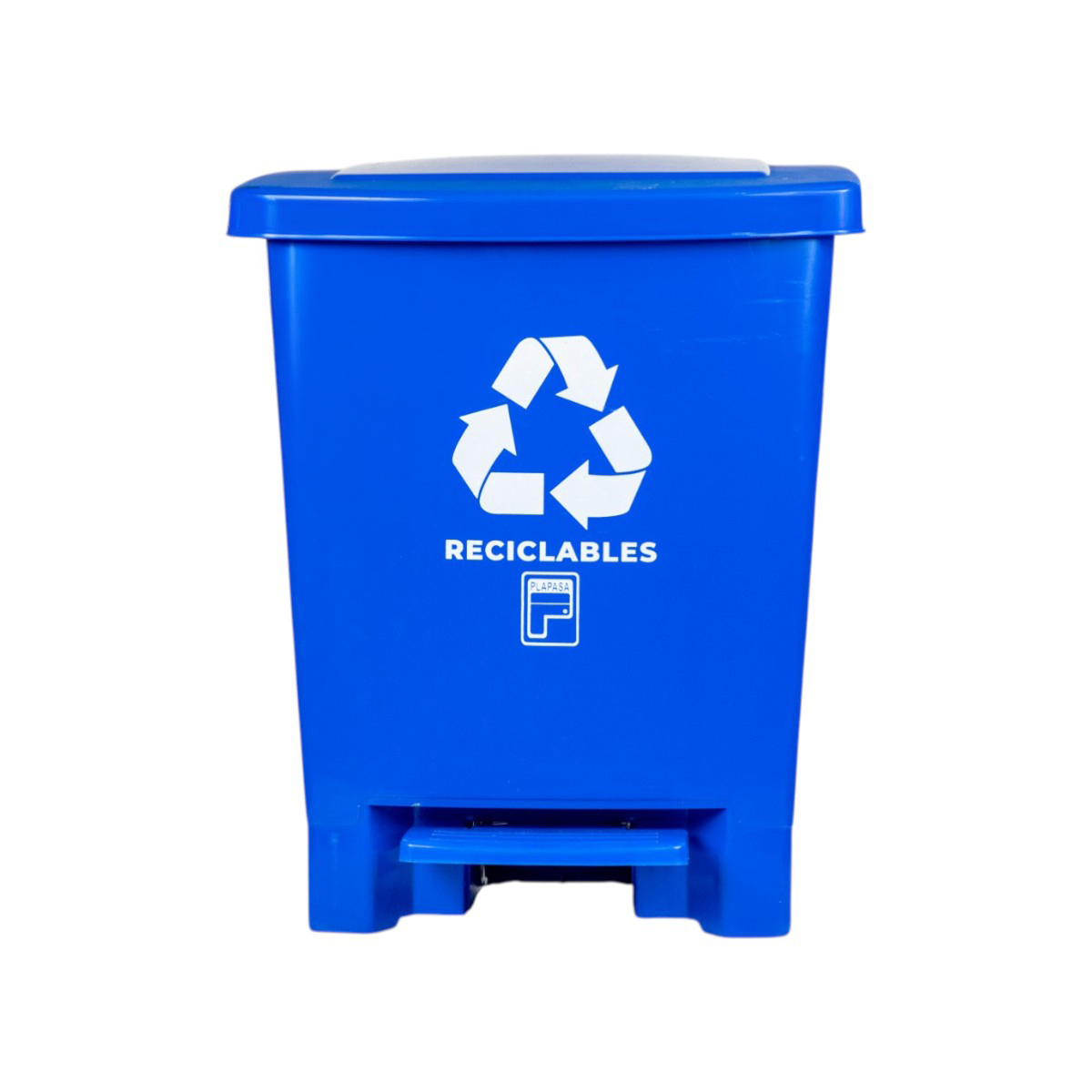 Tacho Azul Tacho Plapasa para Desechos Reciclables Azul 20 L - 1094900