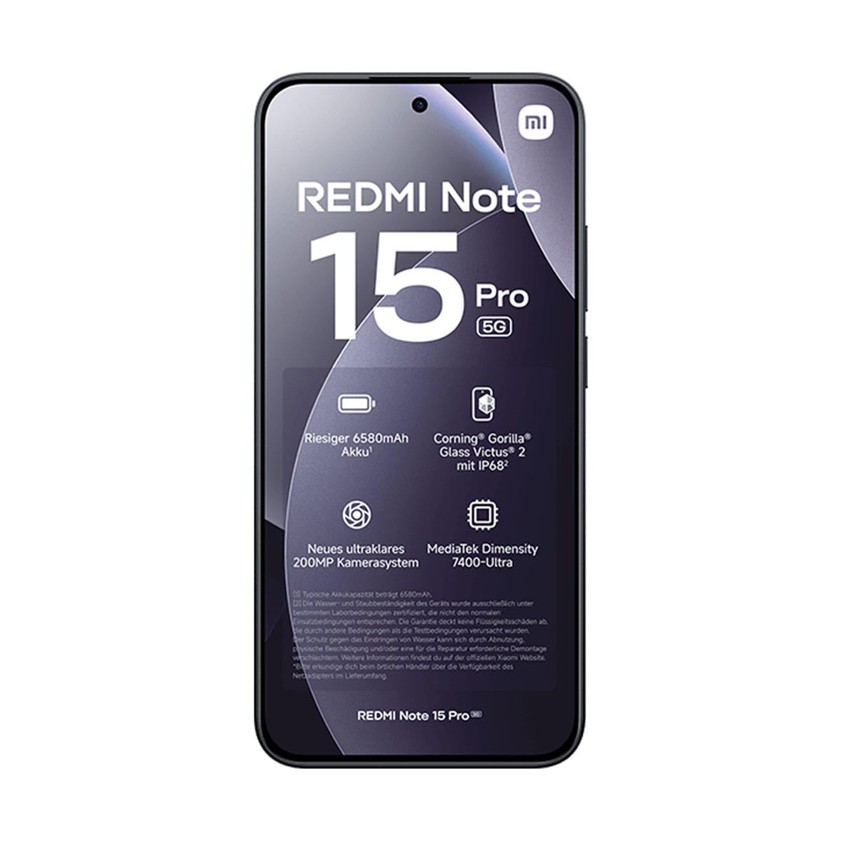 Celular Xiaomi Redmi Note 15 Pro 5G 8GB RAM 512GB Negro - 1114336