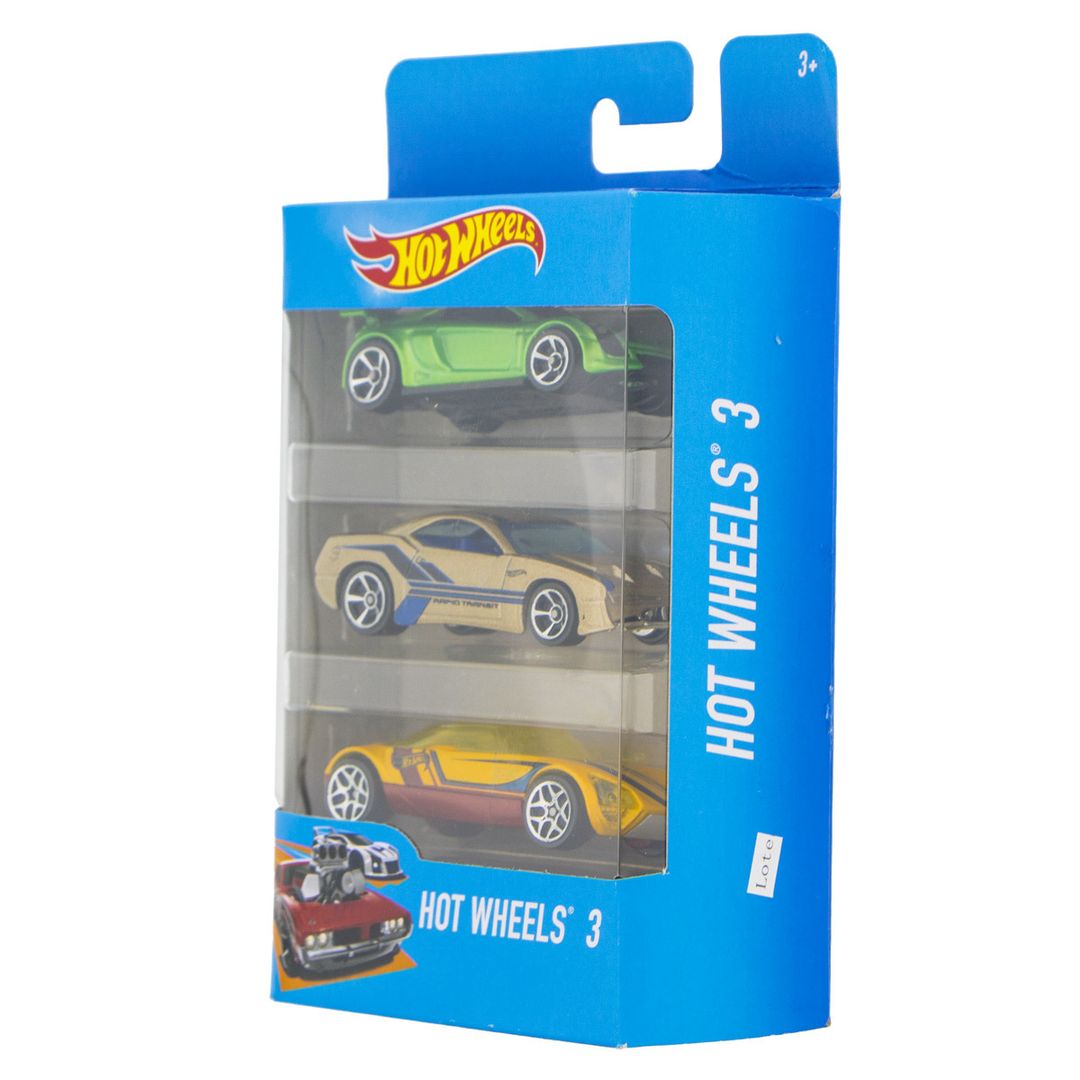 Mattel- Pack de 3 vehículos Hot Wheels Surtido con Ofertas en Carrefour