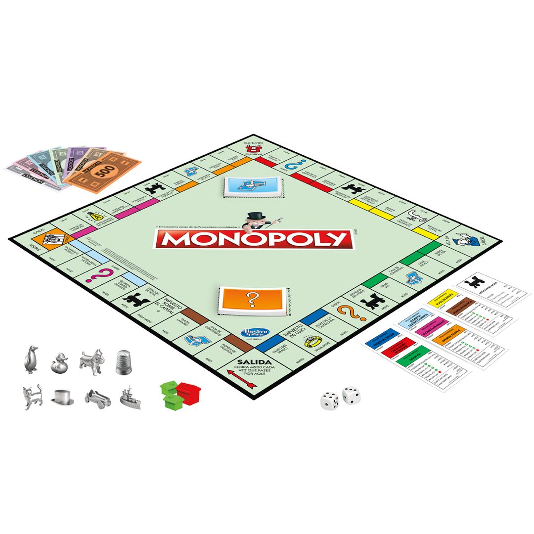 Juego Monopolio Monopoly Clásico Ideal Familia Febo - FEBO