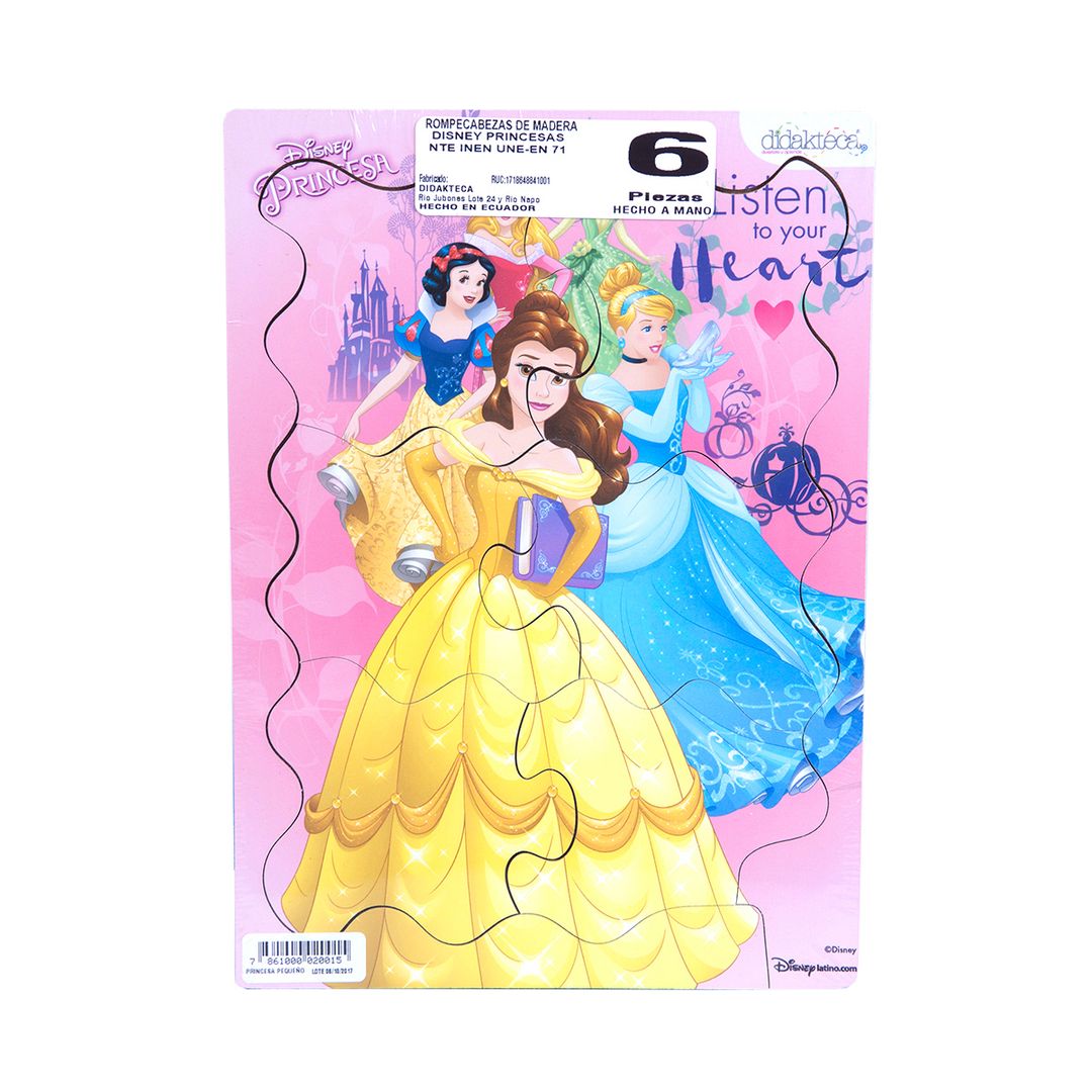 Rompecabezas de princesas discount de disney gratis