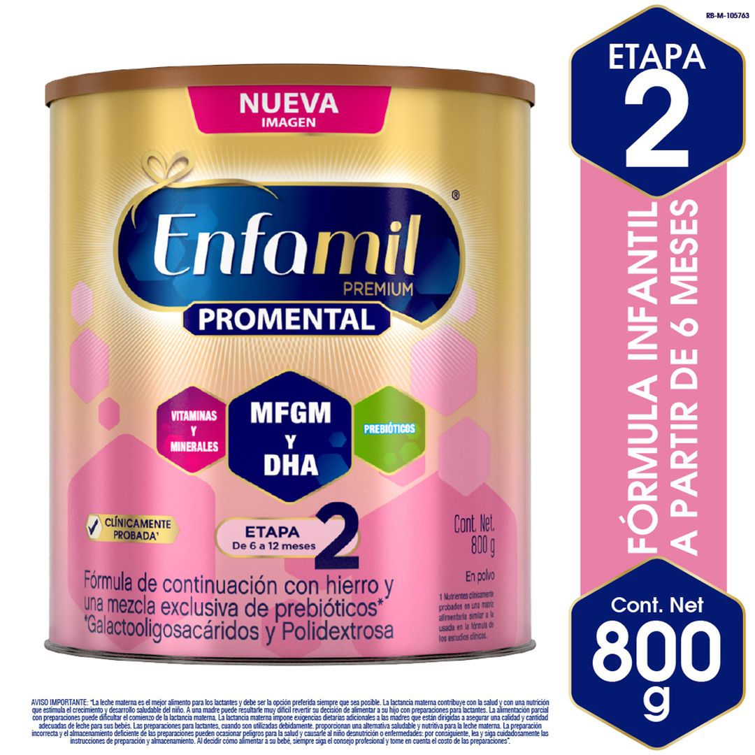Enfamil Premium Complete 2 800g  Leche para bebé a partir de 6