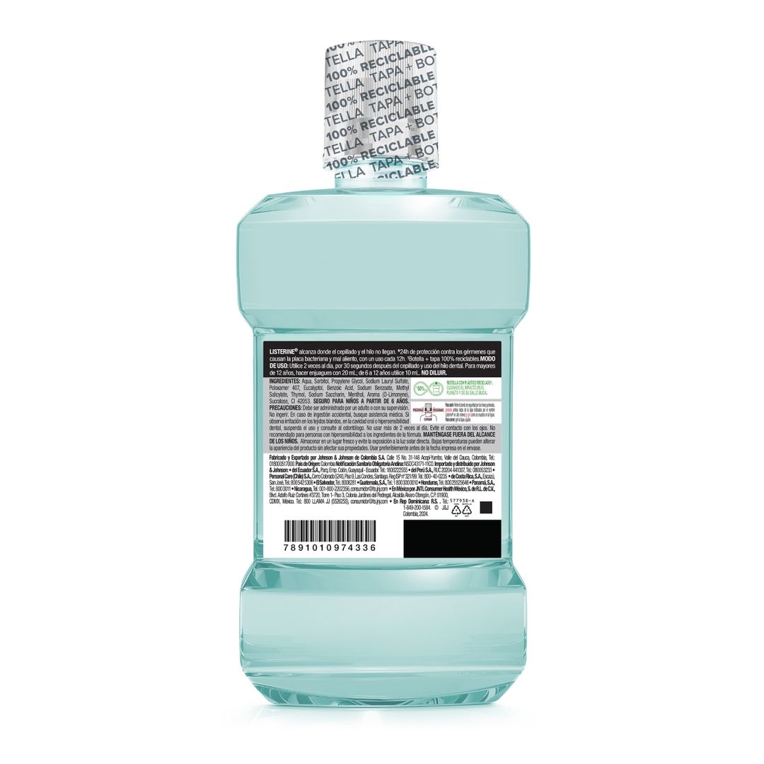 Miniatura 1:12 Tubo Dentifricio Listerine Cool Mint Per Casa Delle Bambole &ndash; Replica In Metallo