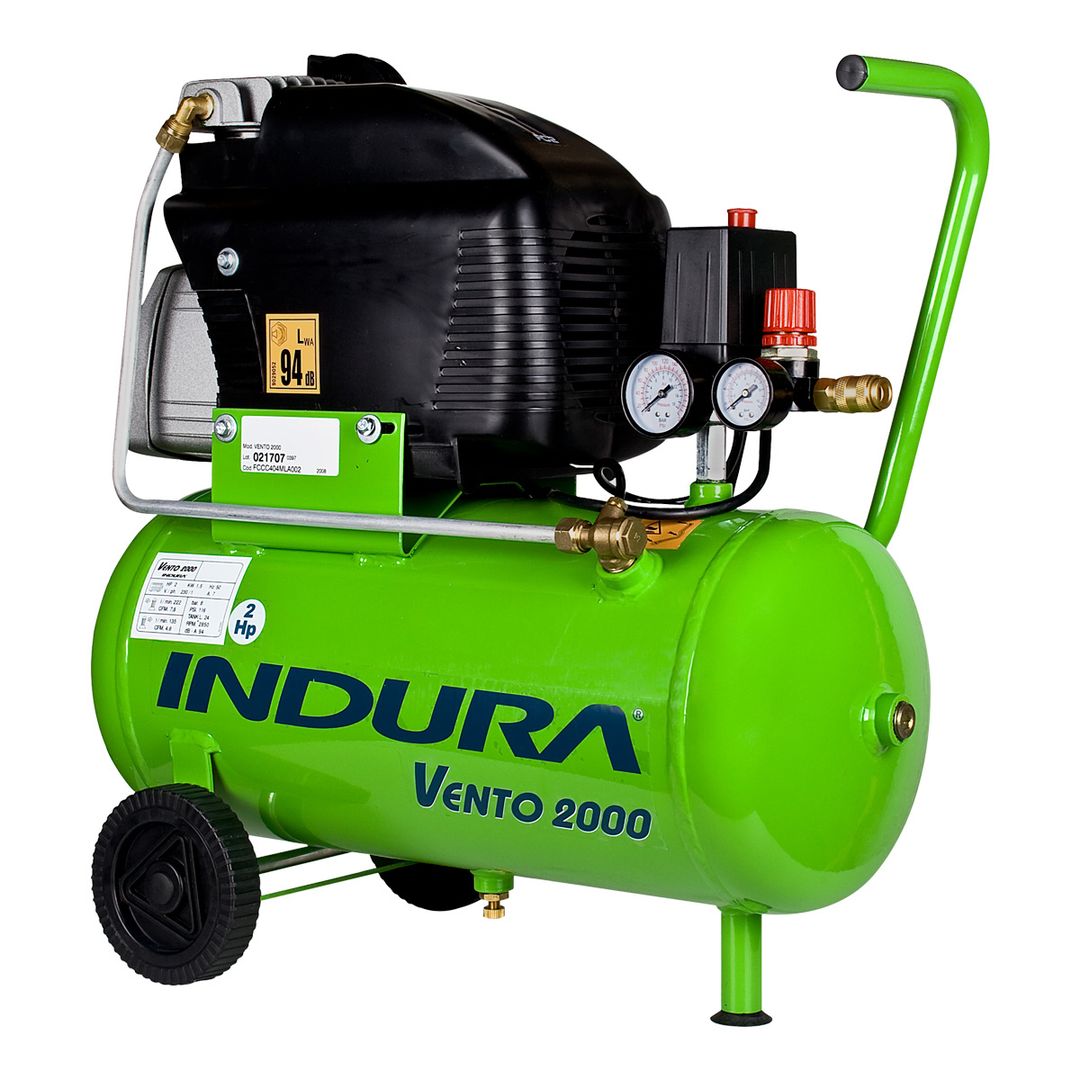 Kit de Compresor de Aire Indura Vento 2000 con Accesorios 2 HP 904503