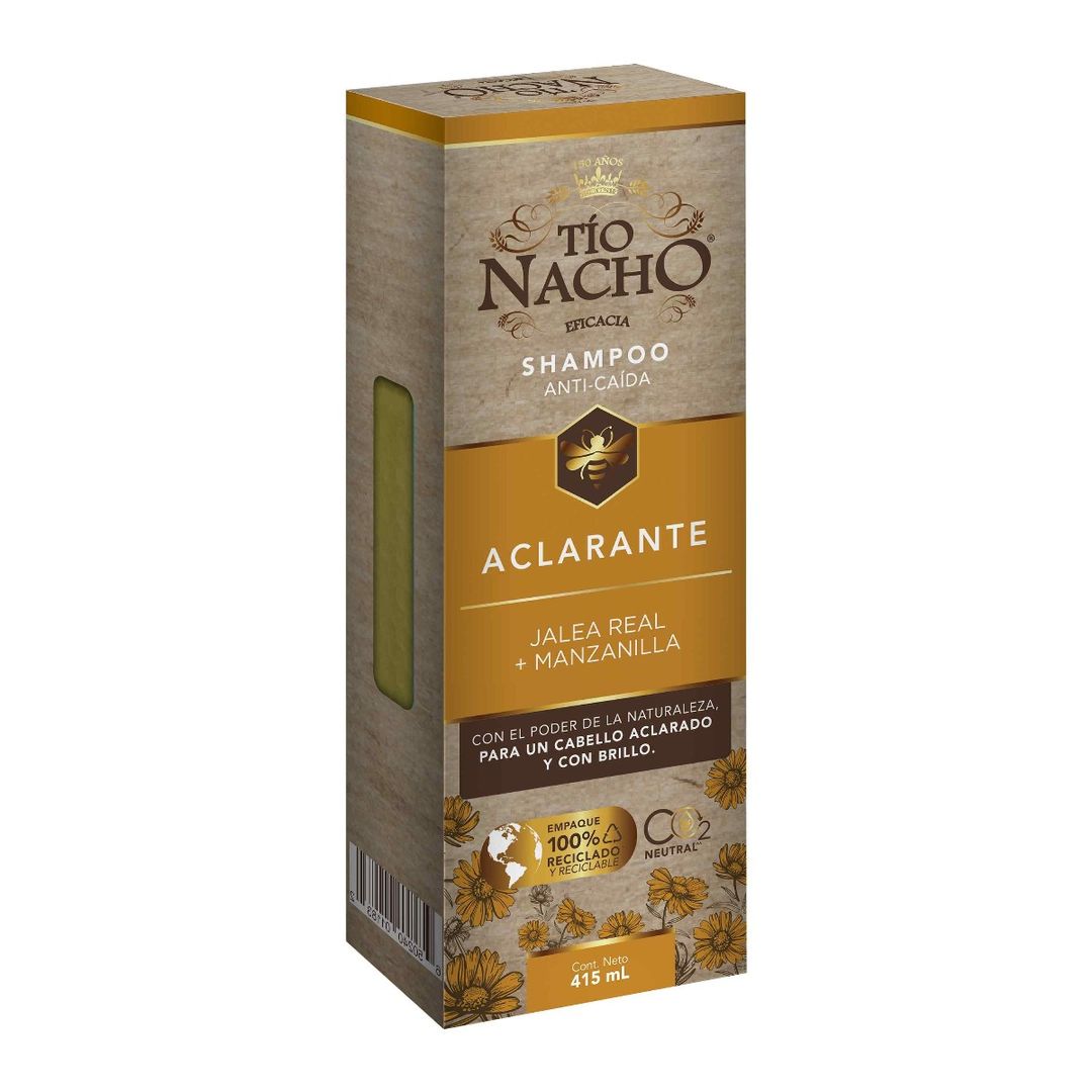 Shampoo Tío Nacho Manzanilla Aclarante 415ml 904779