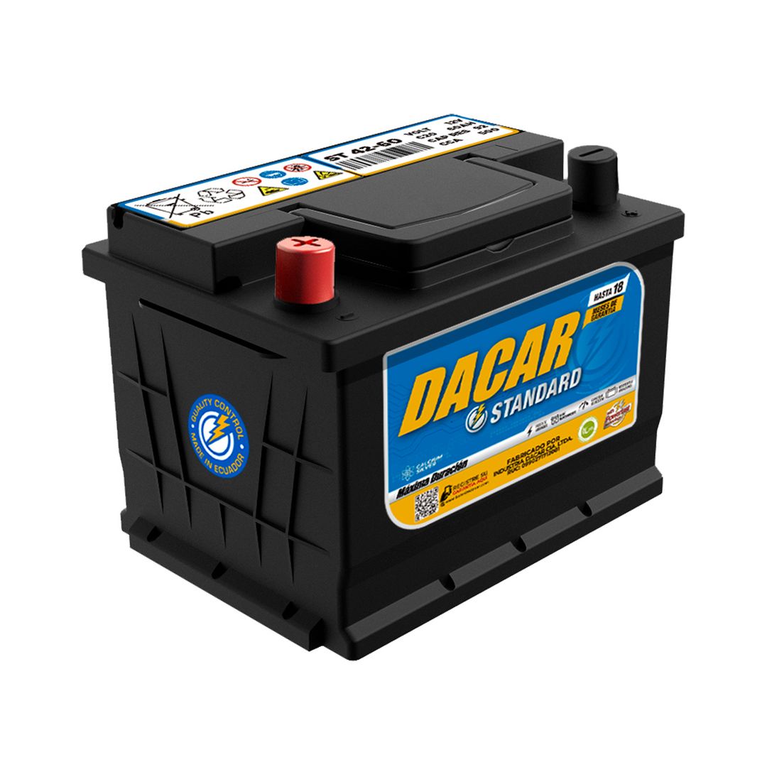 Batería Dacar para Carro 42-60 Inversa - 906355
