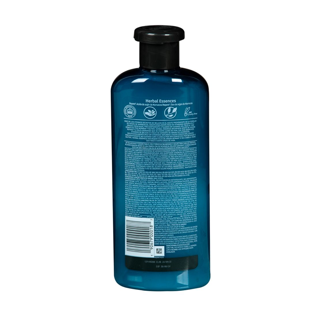 Acondicionador herbal 2025 essences argan oil