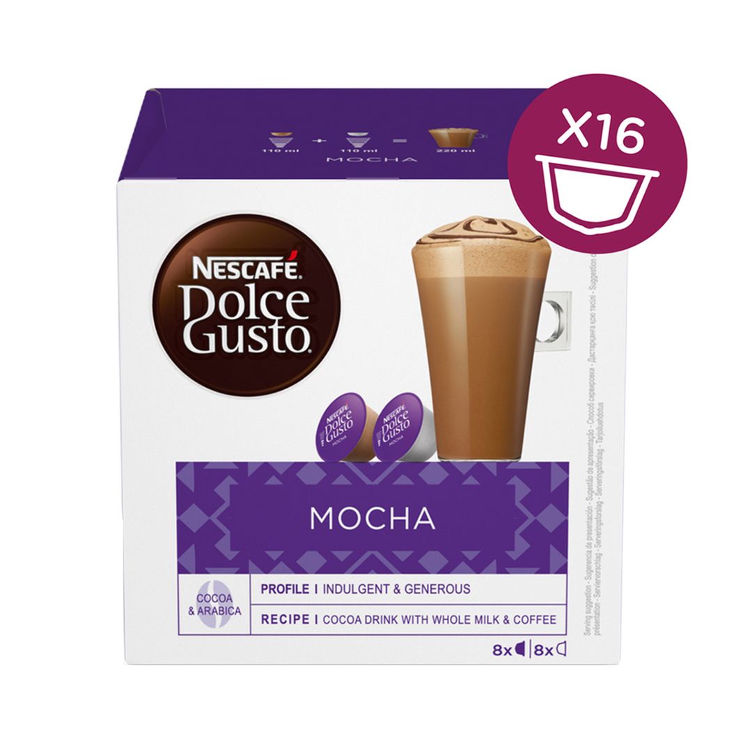 Café con leche DOLCE GUSTO, caja 16 uds