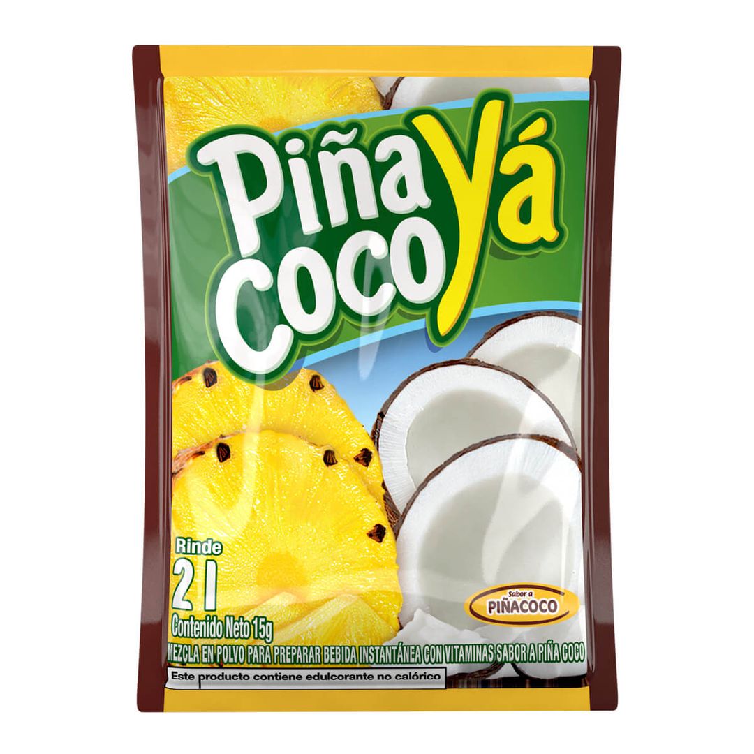 Jugo en Polvo Yá Piña Coco 15g - 908765
