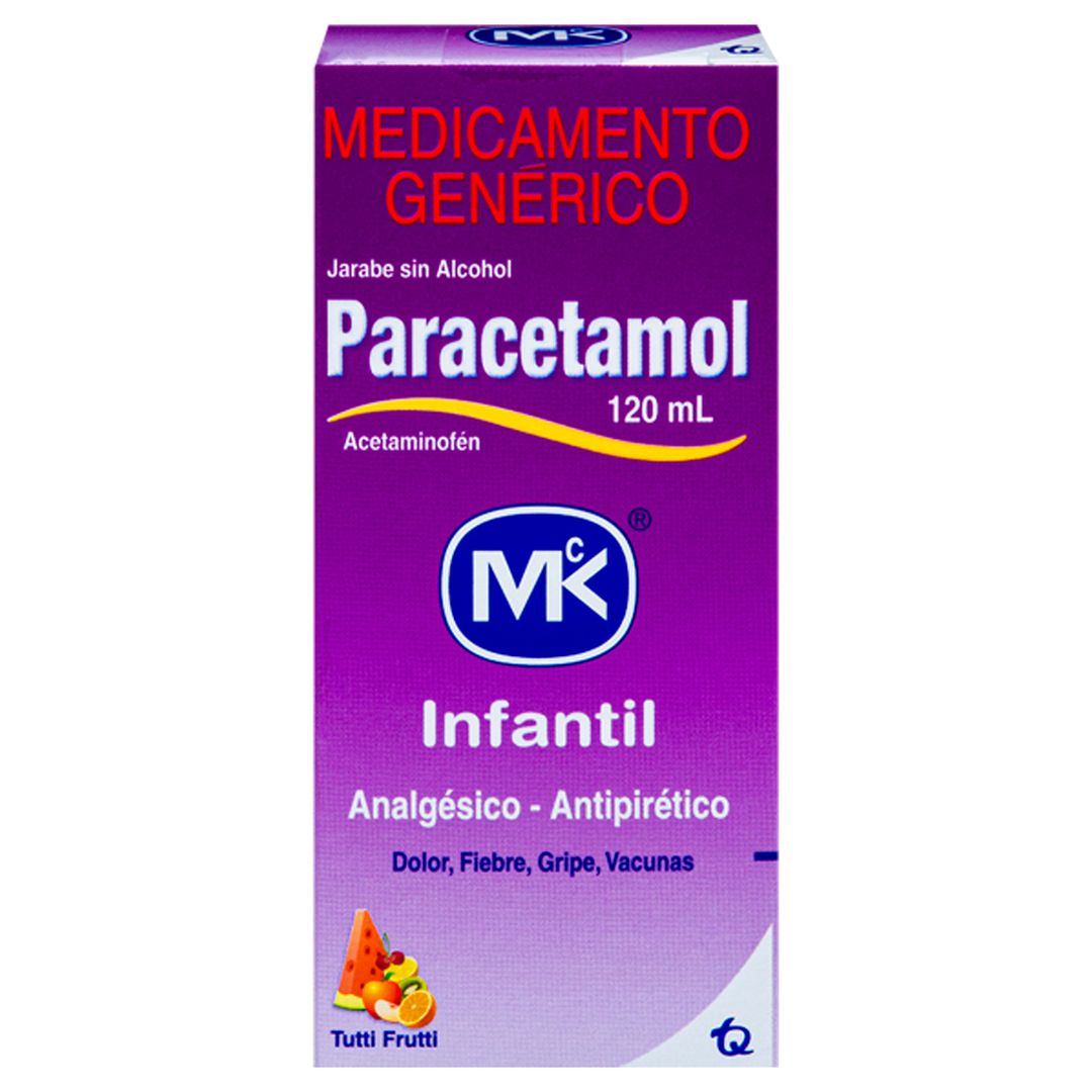 Paracetamol Mk En Jarabe 120ml 909194