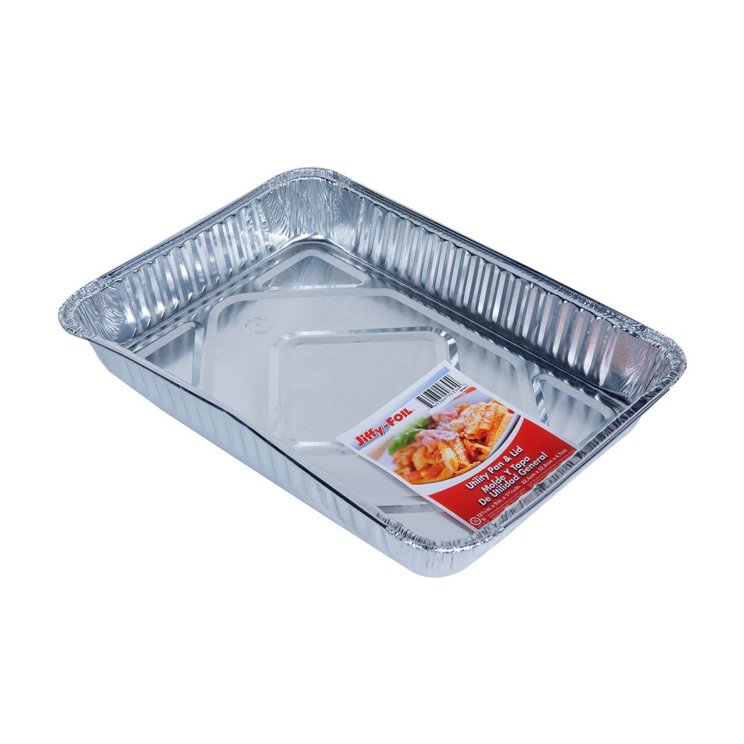 Jiffy-Foil Utility Pan With Lid