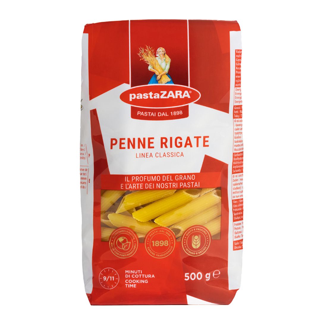 Pasta Zara N°49 Penne Rigate 500g 910576