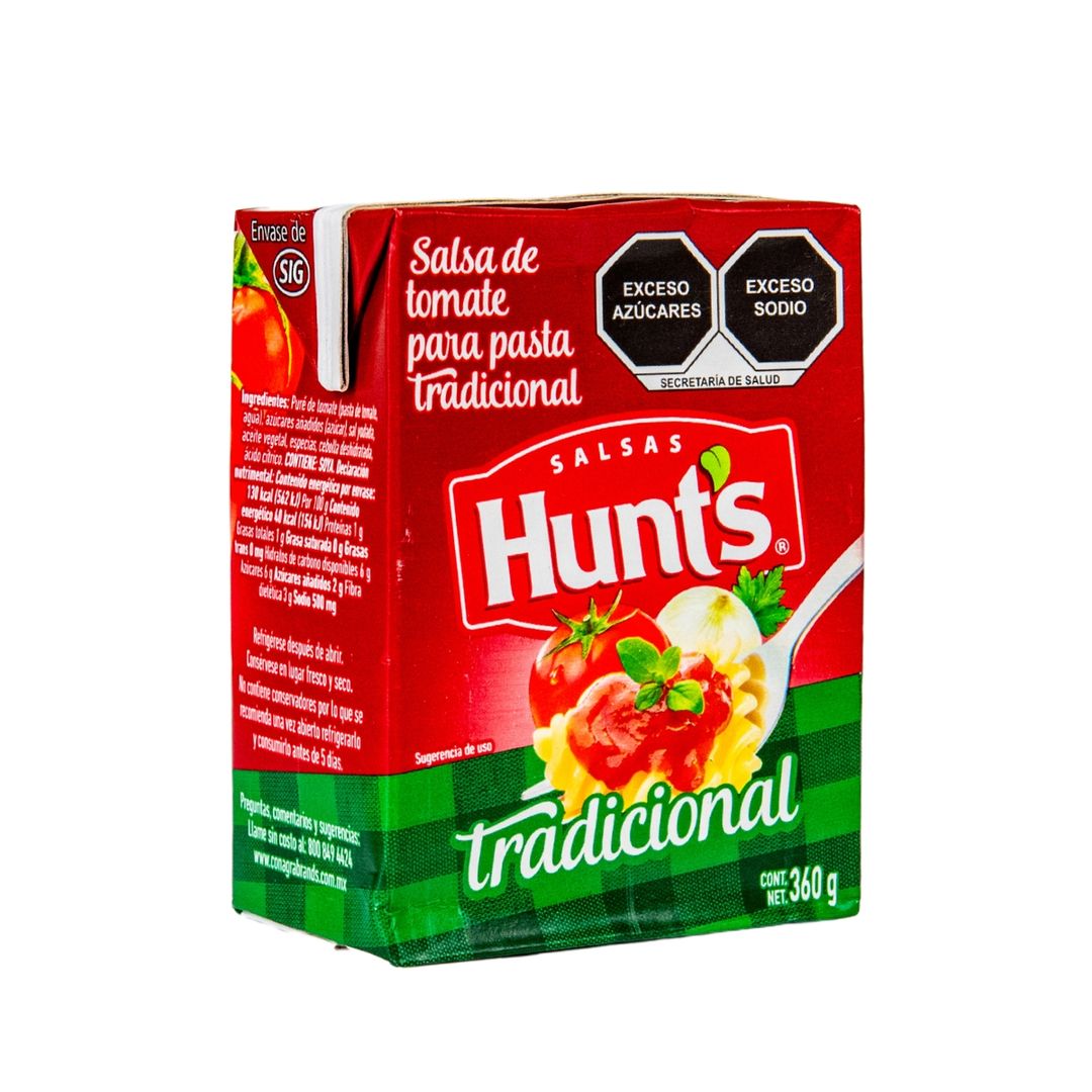 Salsa De Tomate Hunts Tradicional G