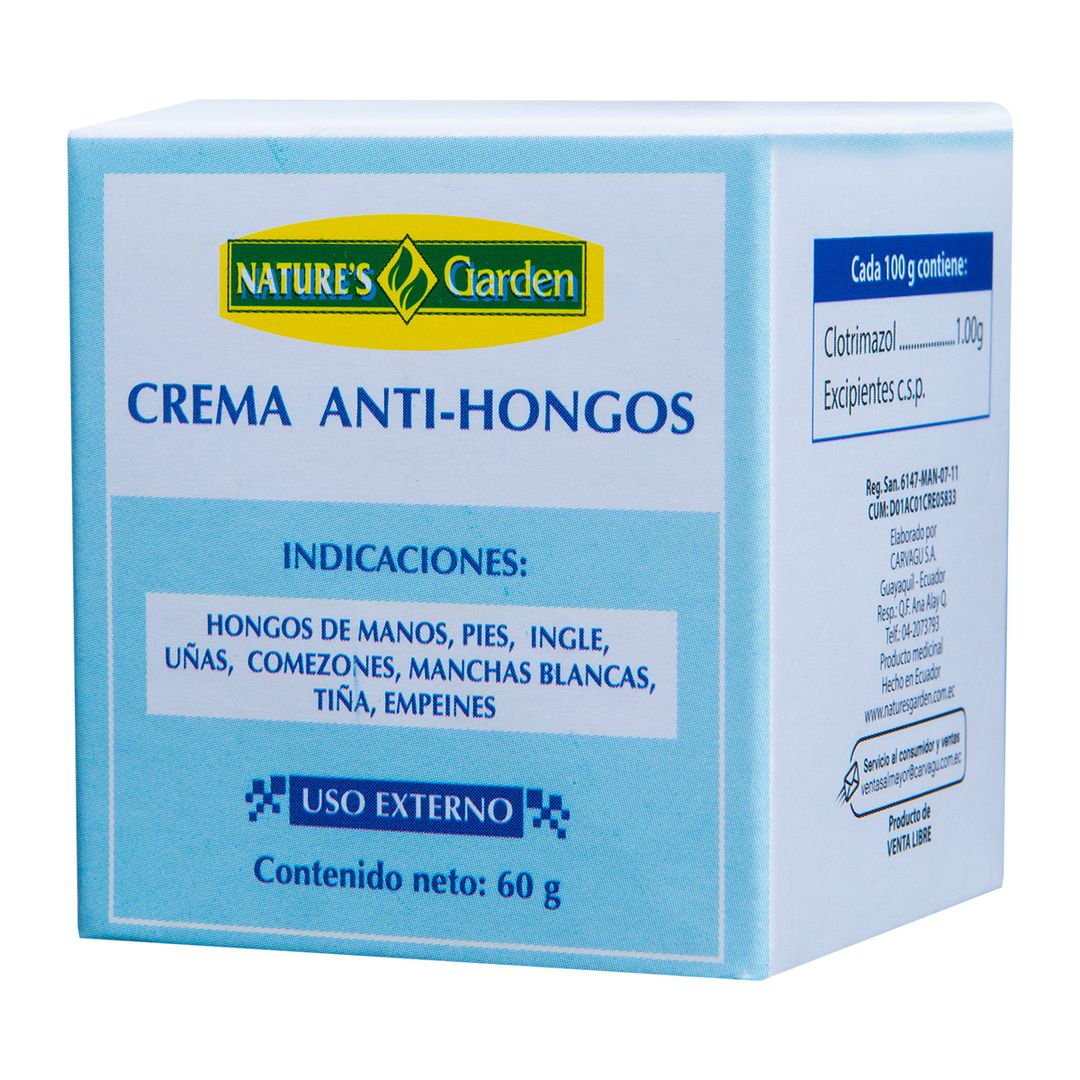Crema Anti-Hongos Nature’s Garden 60ml - 912832