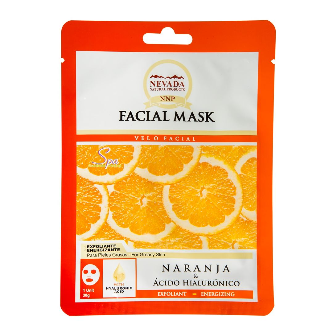 Mascarilla Facial Nevada Naranja 30g 912722