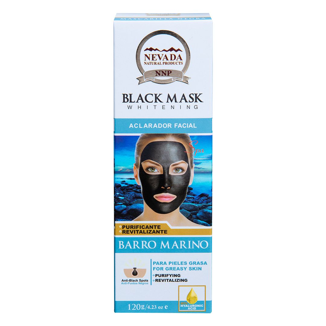 Mascarilla Facial Negra Nevada Barro Marino 120 G 912741