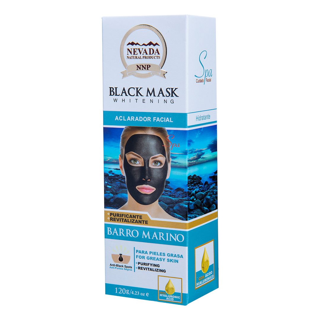 Mascarilla Facial Negra Nevada Barro Marino 120 G 912741