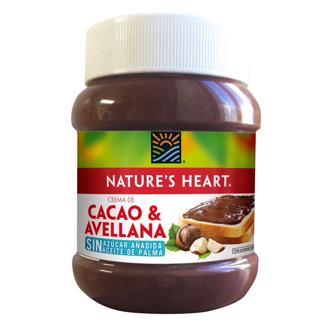 Crema de avellanas y cacao sin azúcar 300g Natruly [8436575050928]